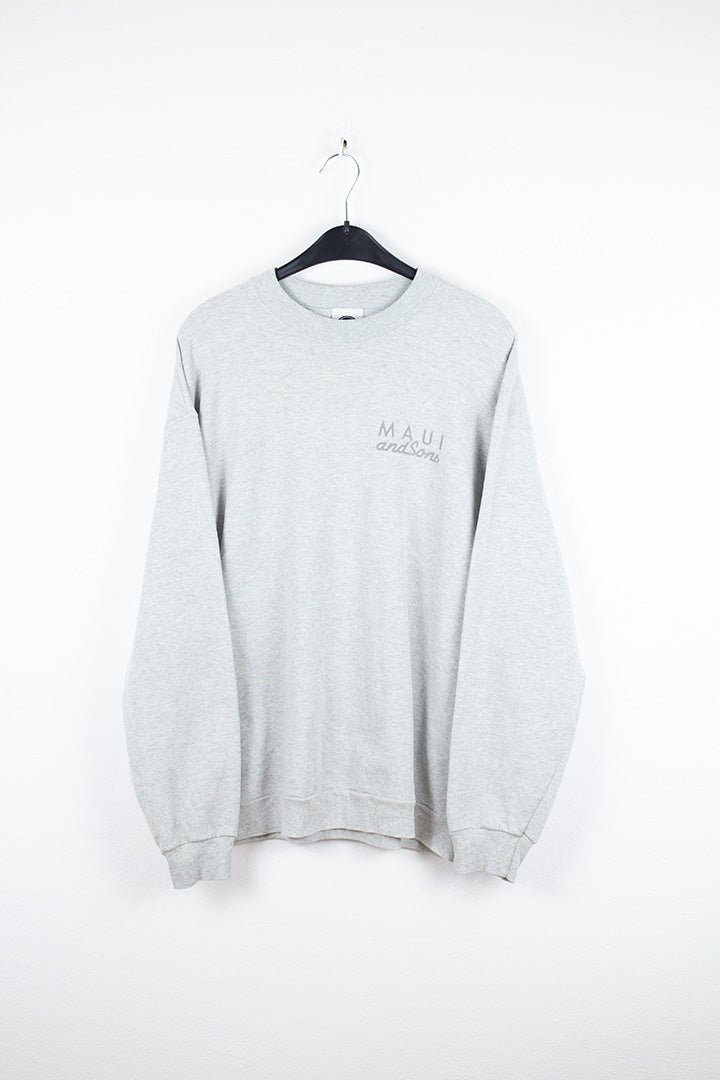 Maui & Sons Sweatshirt in Grau L