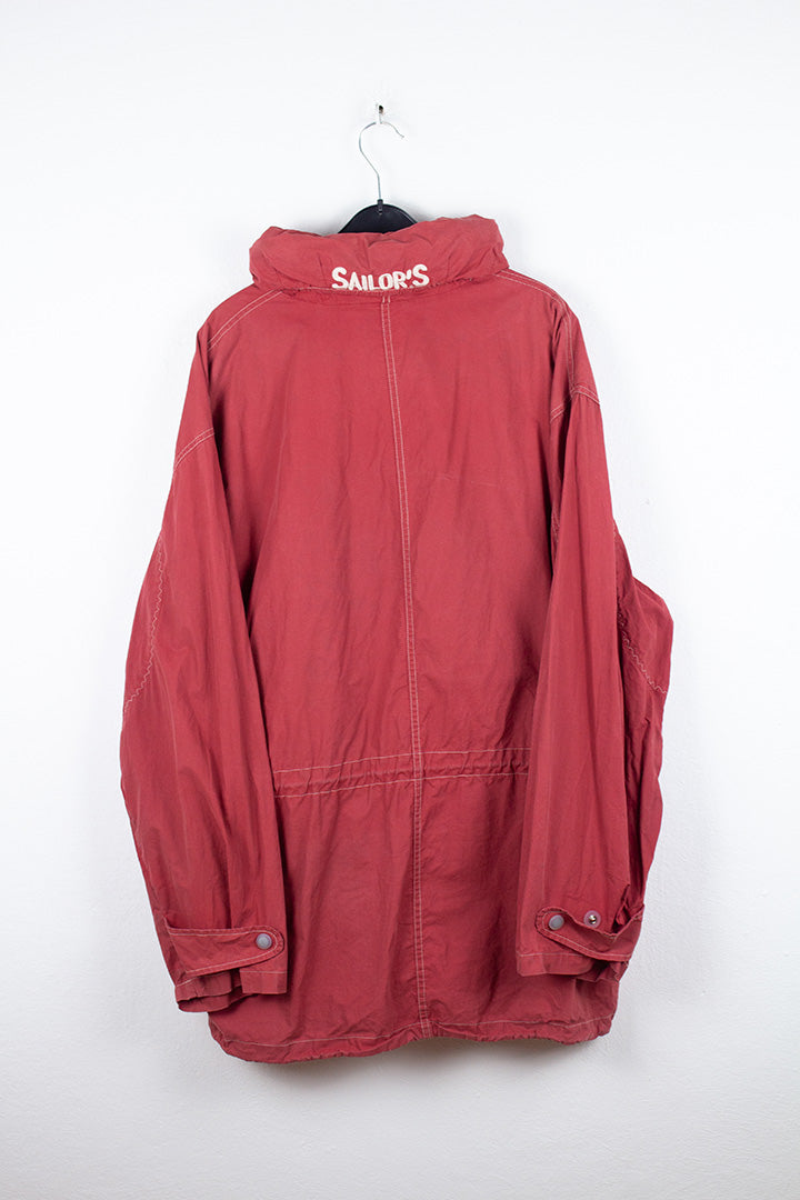 Sailor's Jacke in Rot XL