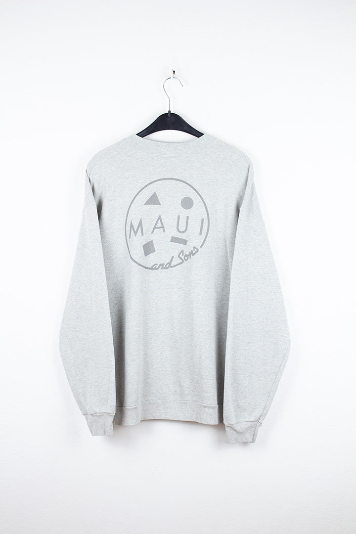 Maui & Sons Sweatshirt in Grau L