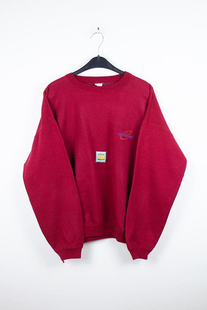 Sweatshirt in Rot M