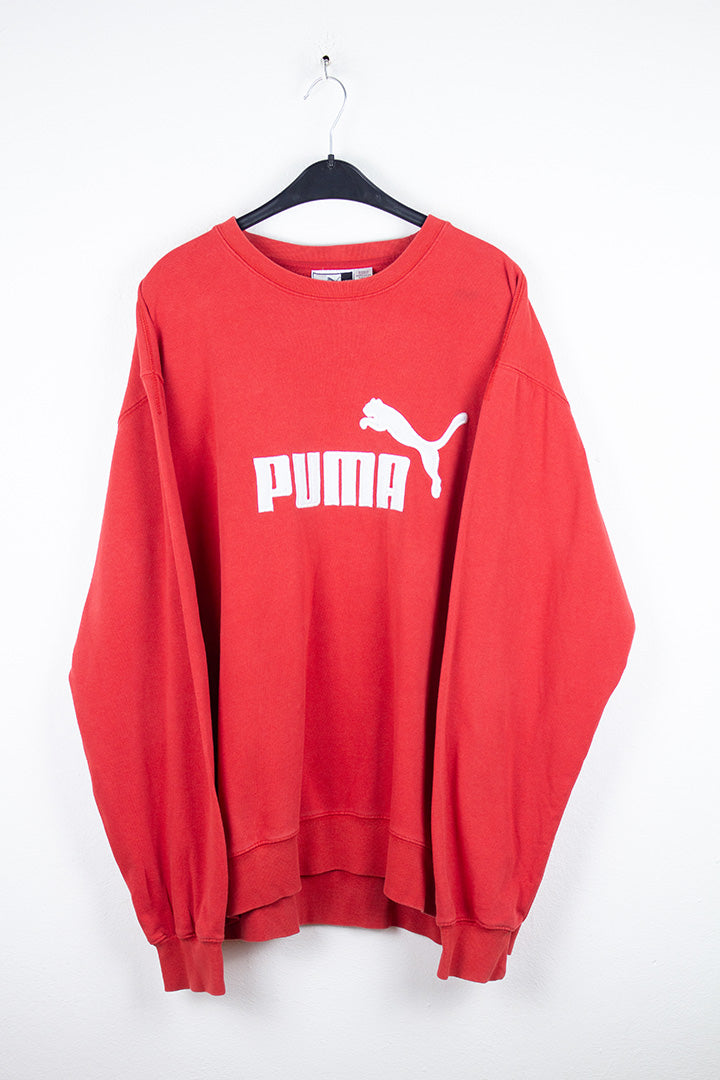 Puma Sweatshirt in Rot XL