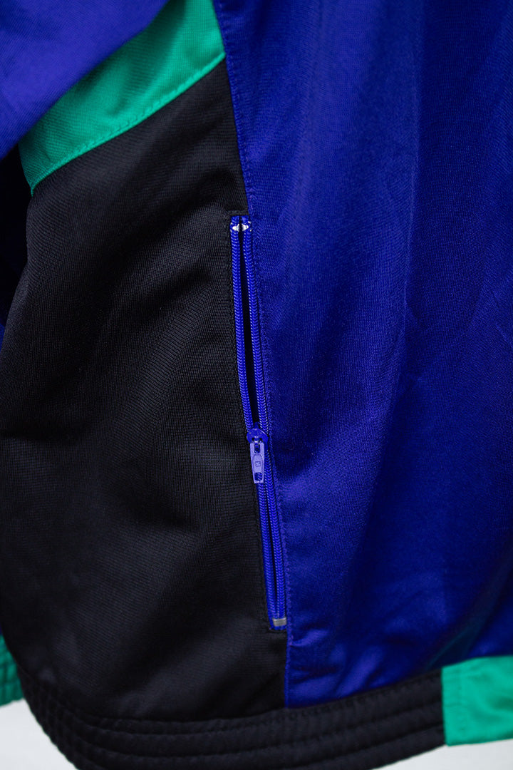 Puma Trainingsjacke in Blau und Schwarz L