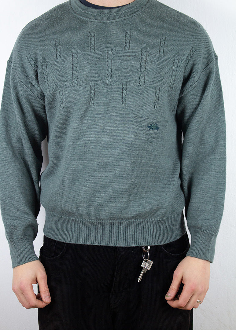 Granchio Strick Sweatshirt in Grün M