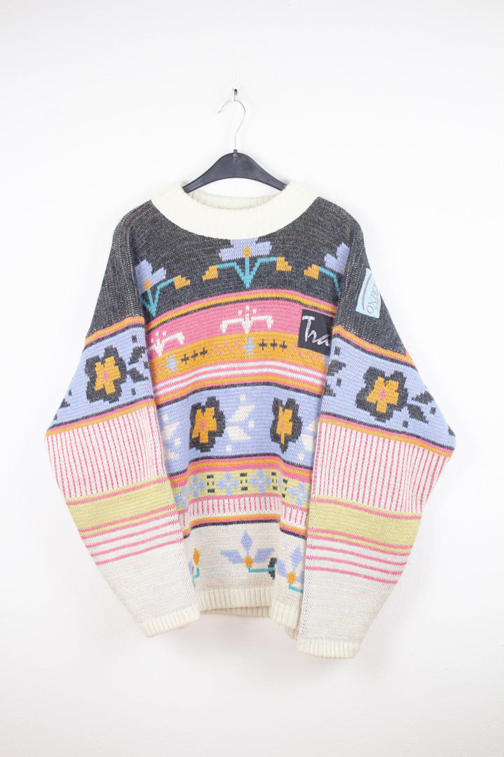 Oxbow Strick Sweatshirt in Bunt XL