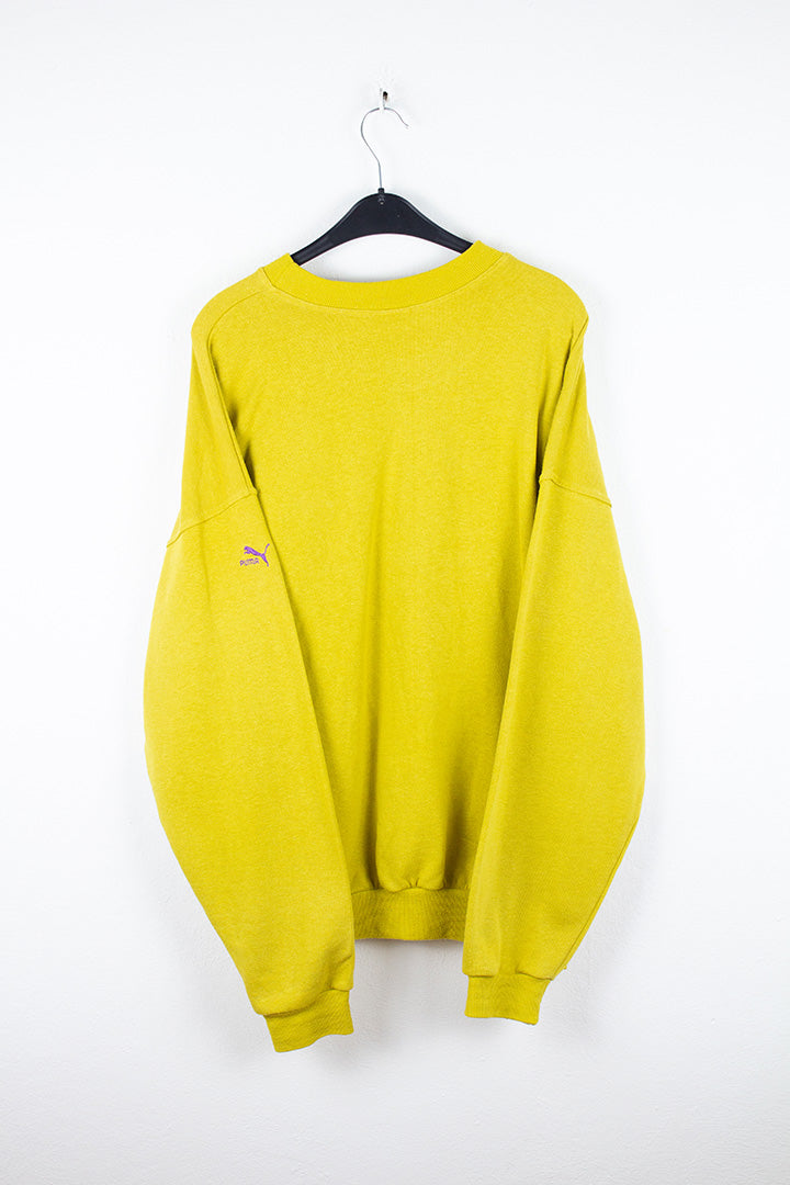 Puma Sweatshirt in Gelb L-XL