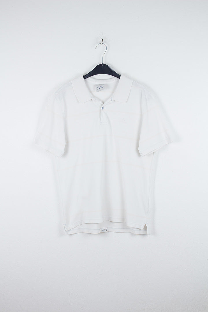 Adidas Poloshirt in Weiß S