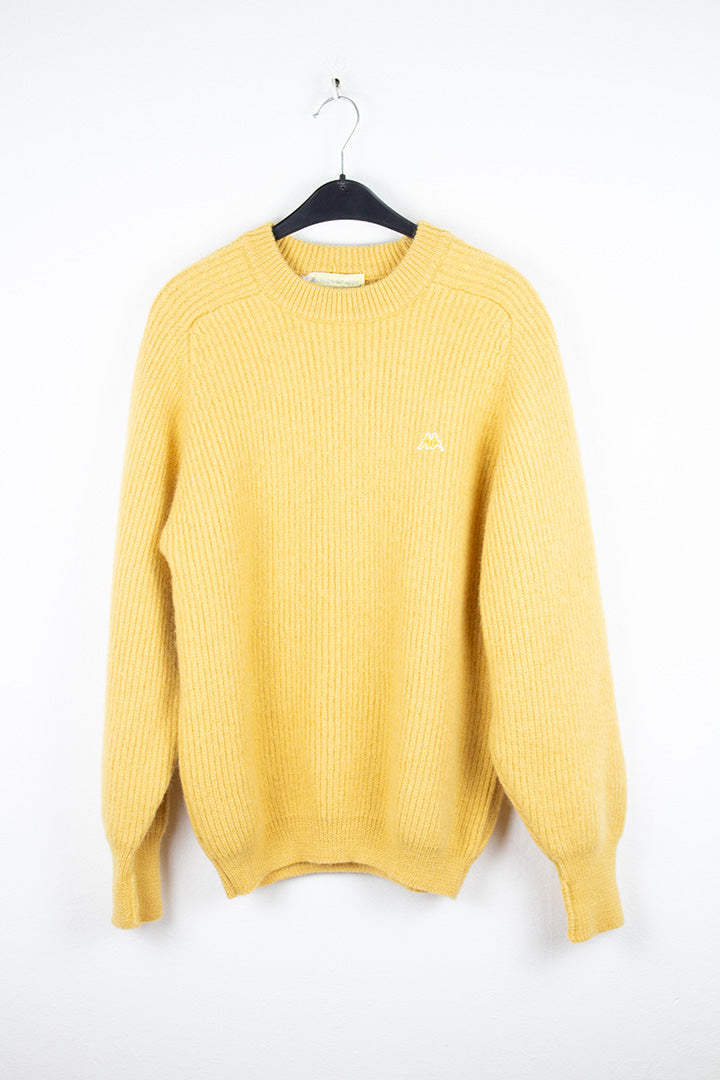 Kappa Strick Sweatshirt in Gelb M