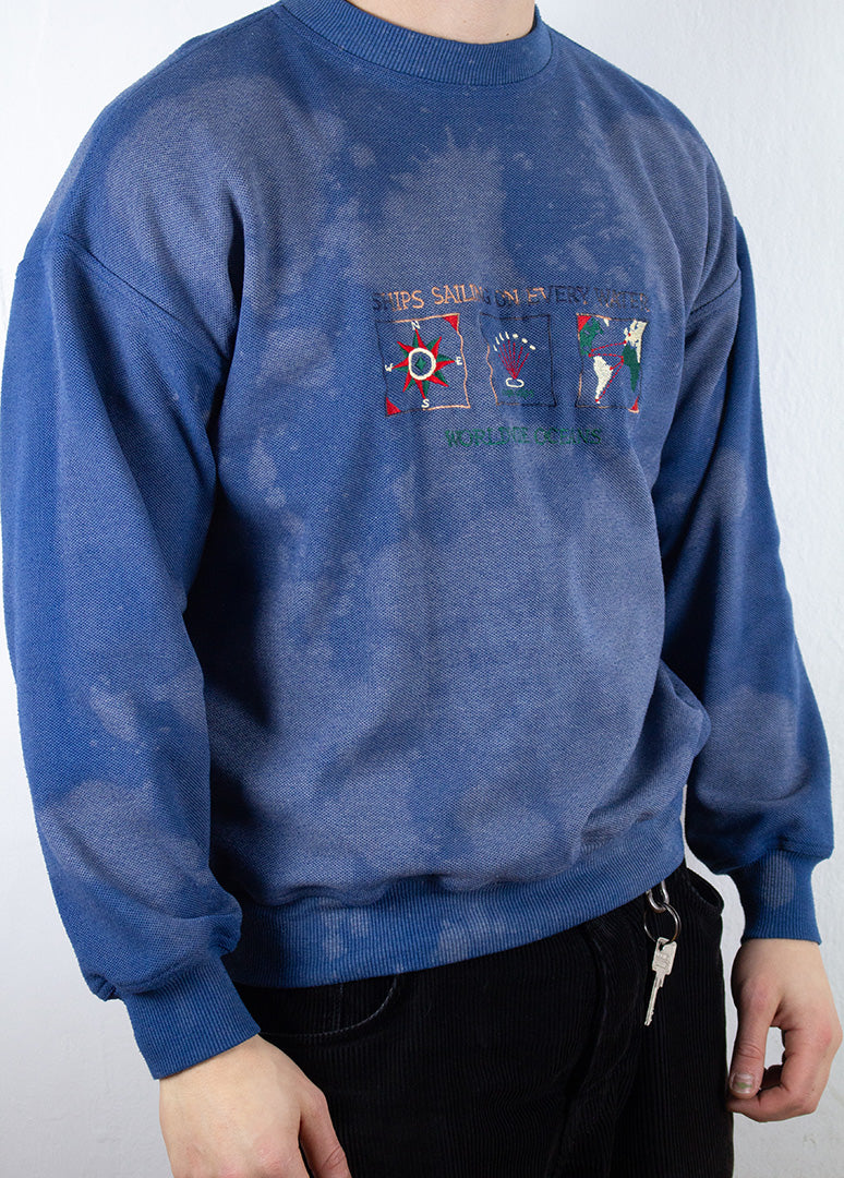 Roberto Lanto Sweatshirt in Blau L