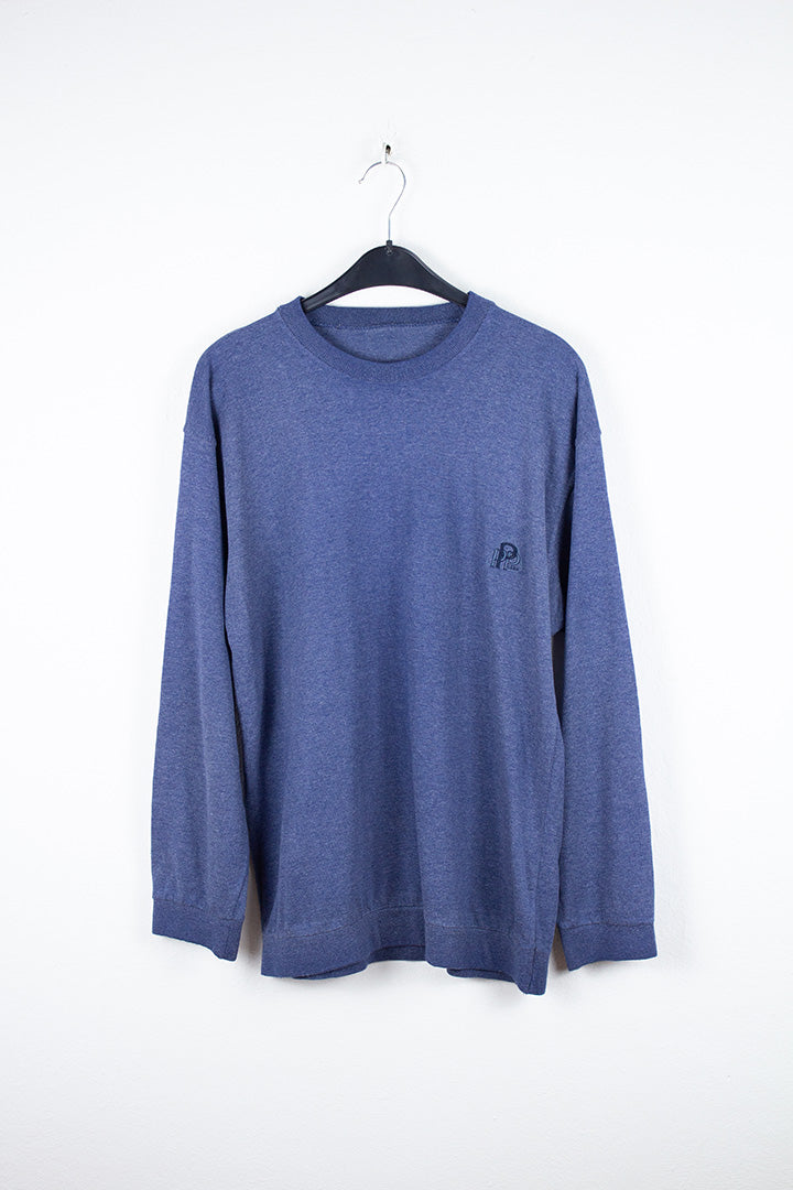 Sweatshirt in Blau L