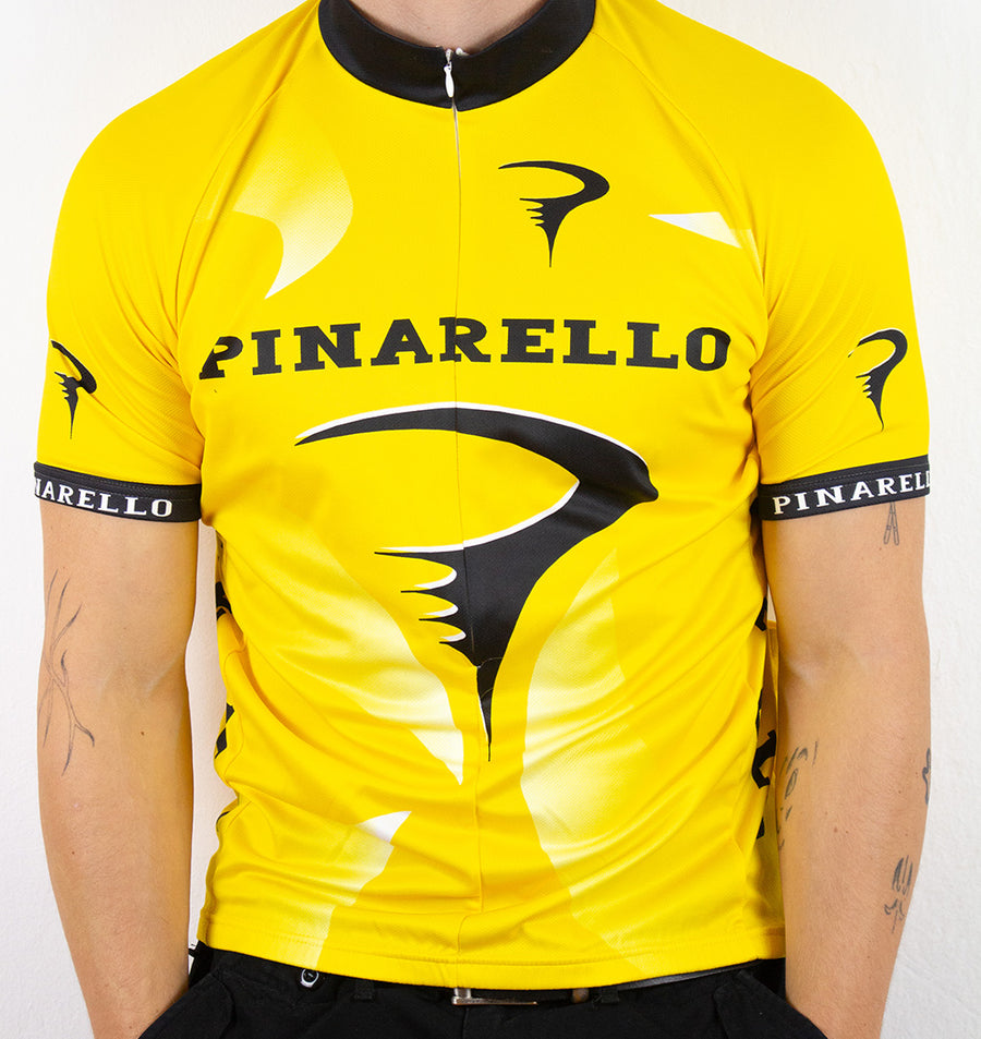 Pinarello Fahrradtrikot in Gelb L