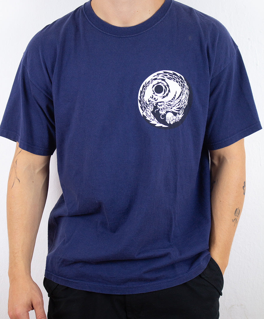 T-Shirt in Blau L-XL