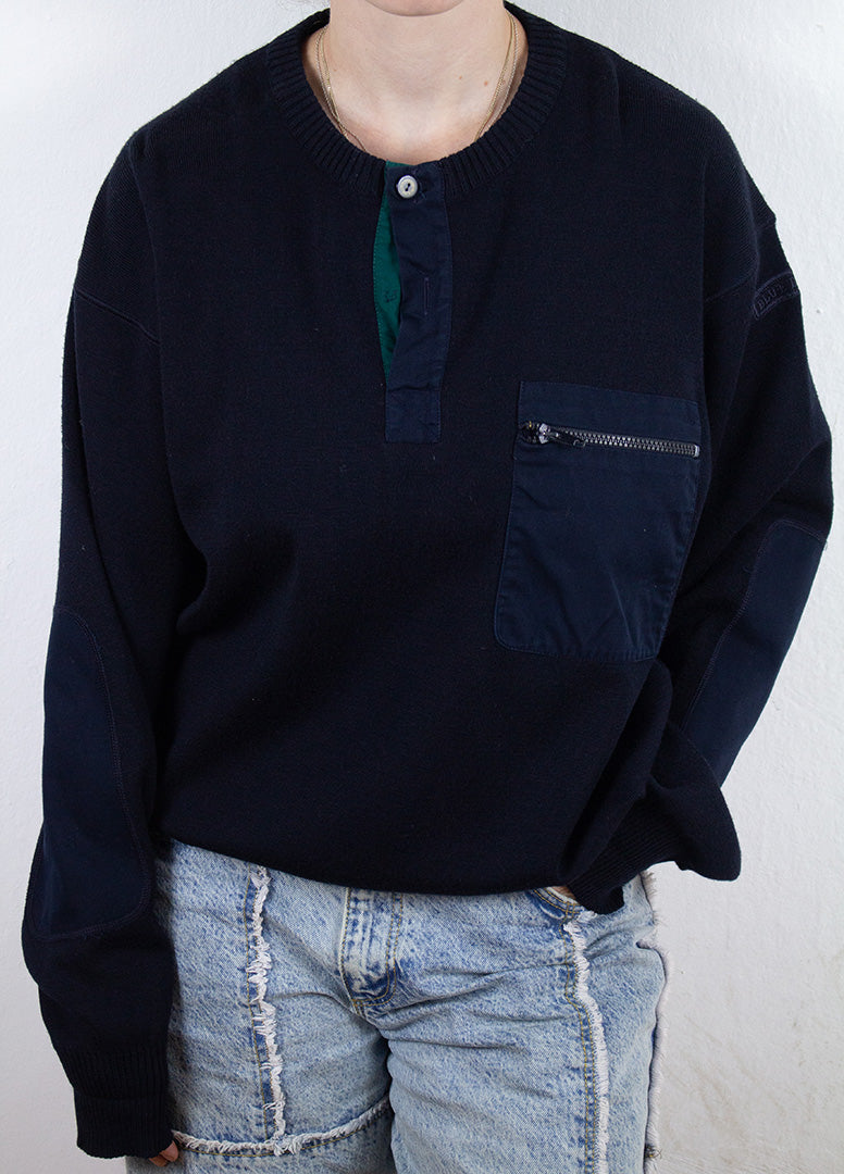Blue Drake Sweatshirt in Dunkelblau M