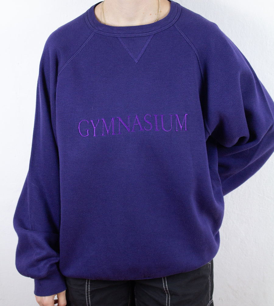 Gymnasium Sweatshirt in Lila M