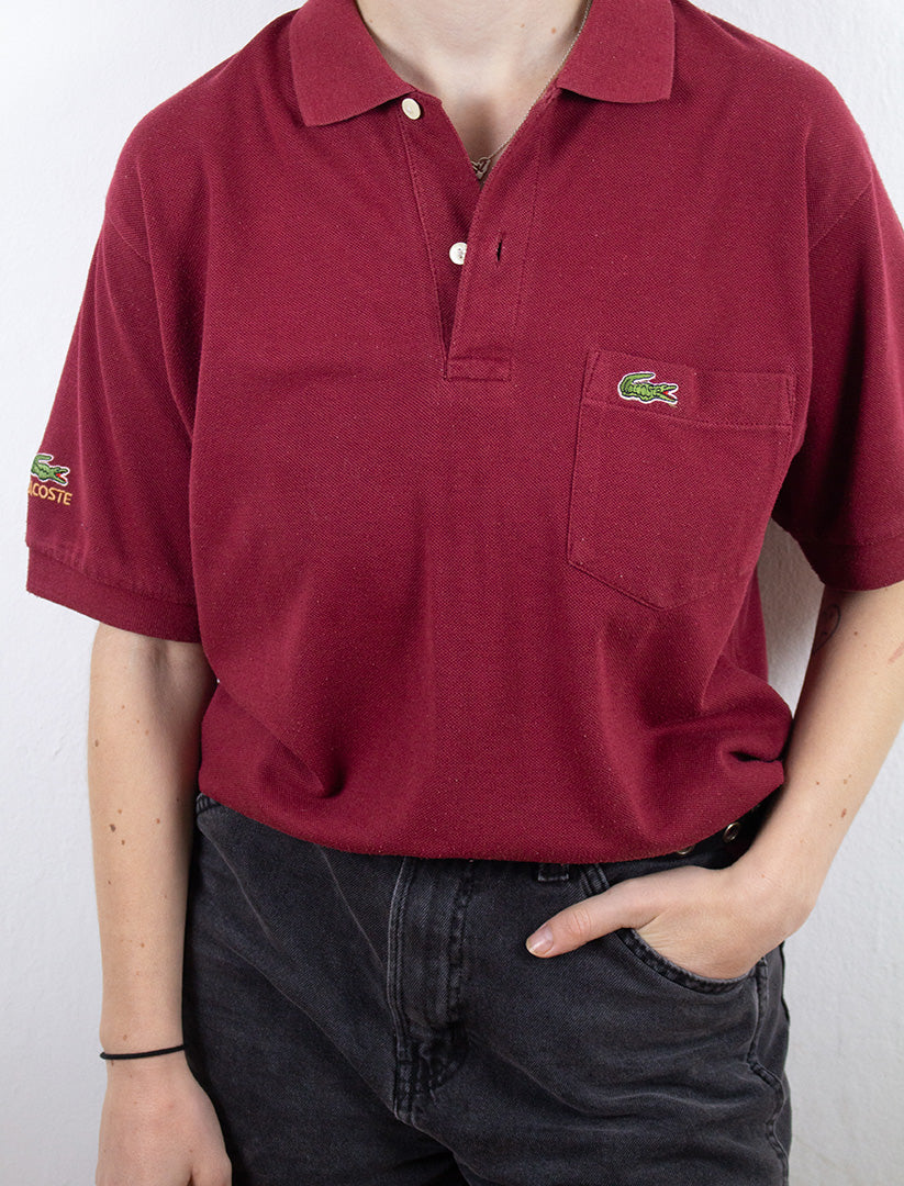 Lacoste Poloshirt in Rot S-M