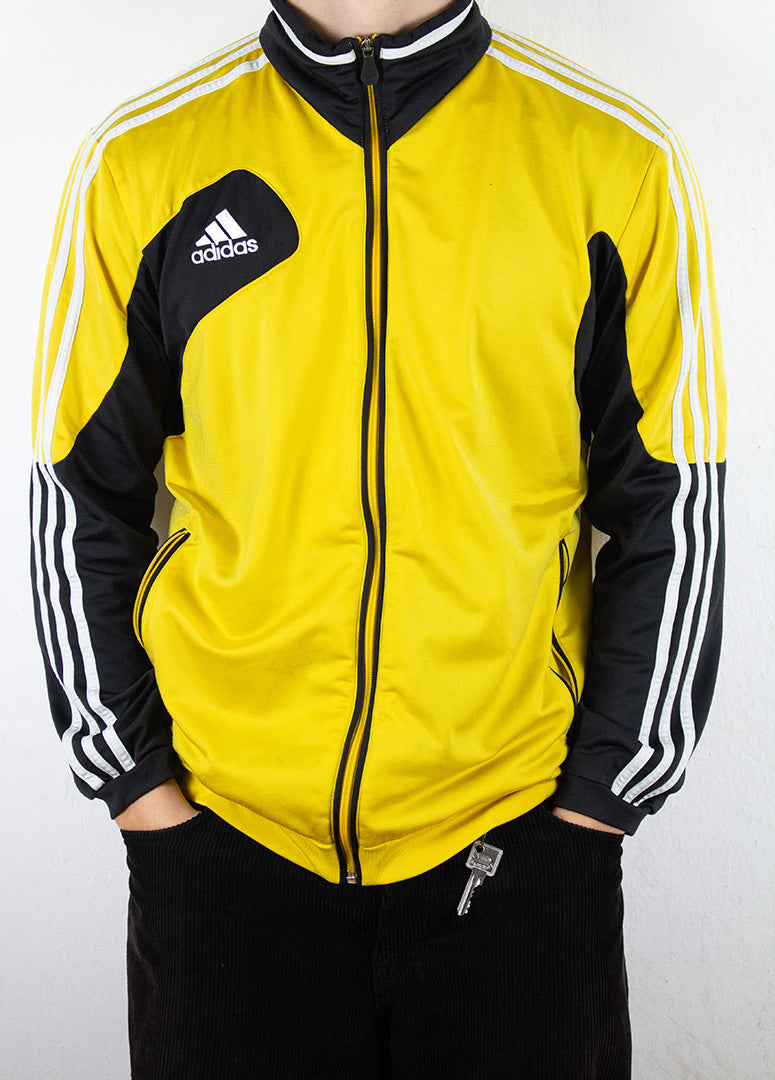 Adidas Jacke in Gelb und Schwarz L