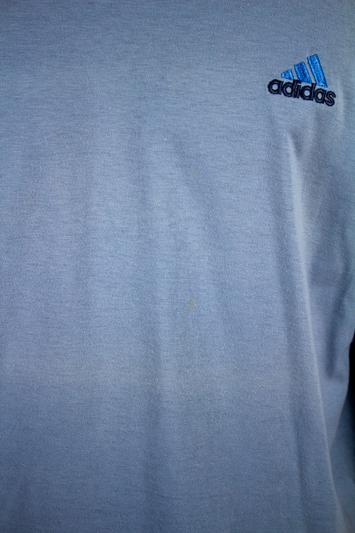 Adidas T-Shirt in Blau XL