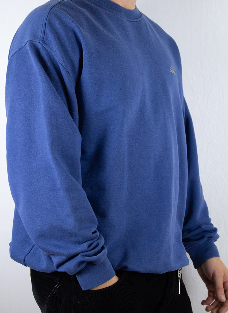 Adidas Sweatshirt in Blau L-XL