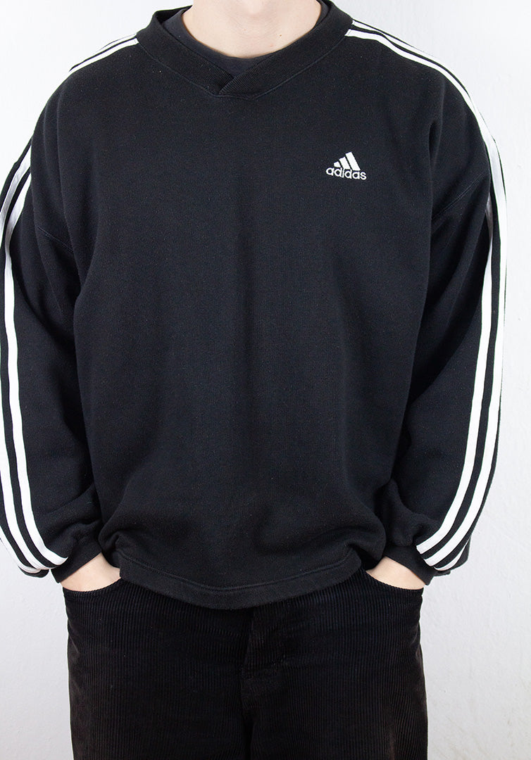 Adidas Sweatshirt in Schwarz L