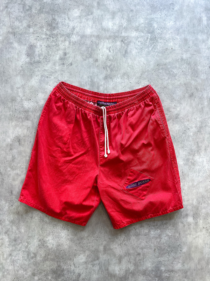 Vintage Shorts in Rot L-XL
