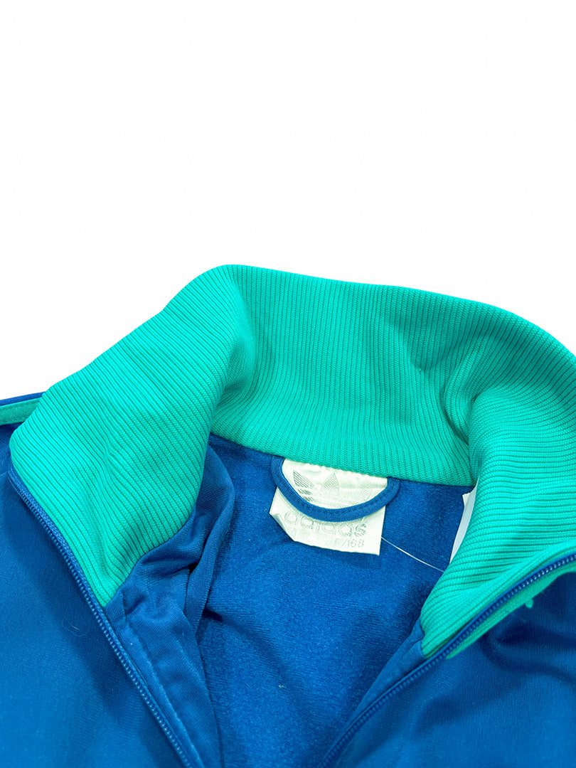 Vintage Adidas Jacket Blue/Green L