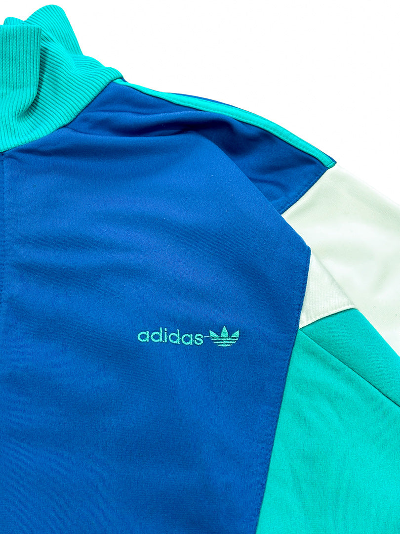 Vintage Adidas Jacket Blue/Green L