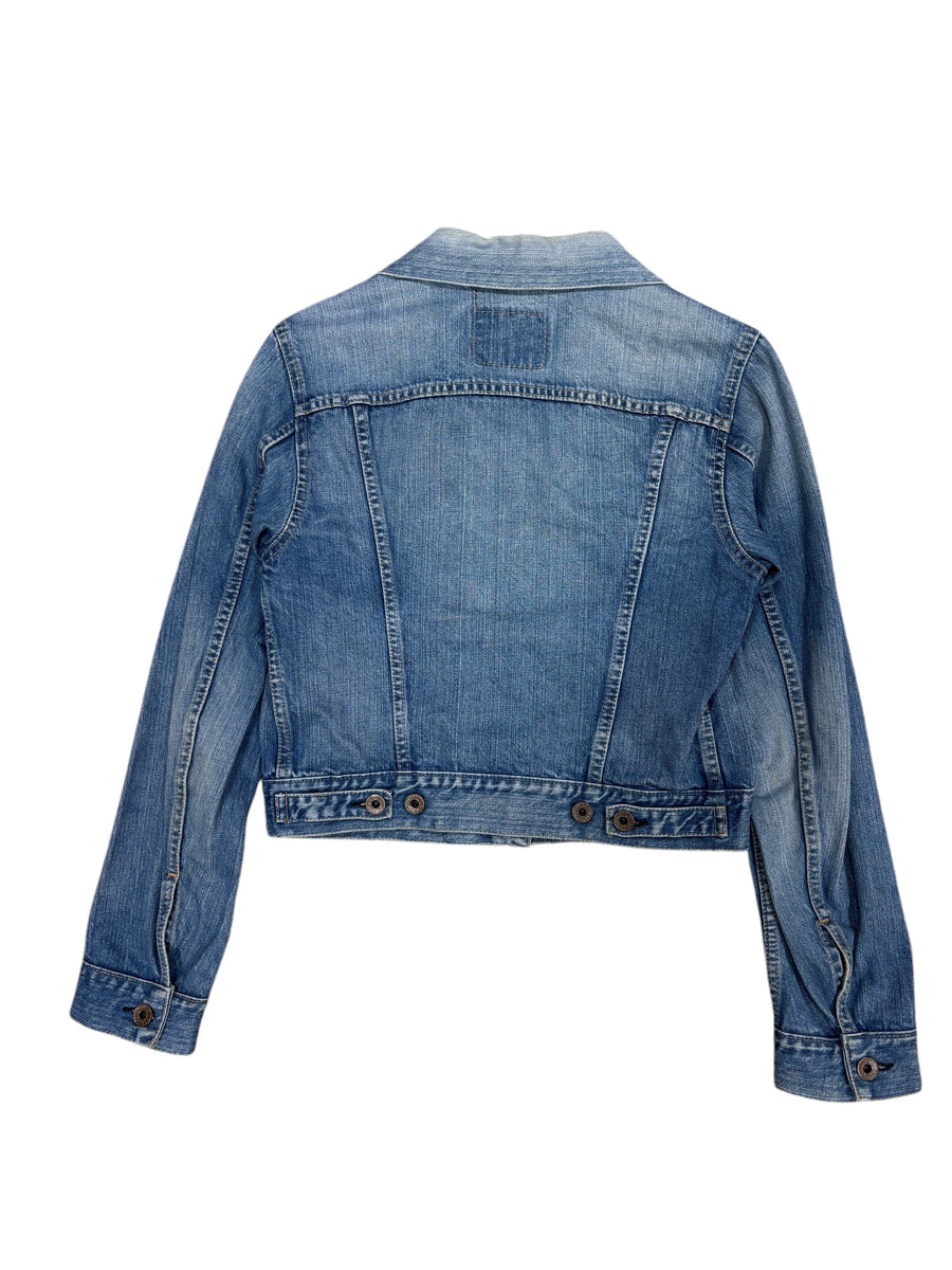 Vintage Jeansjacke Blau S