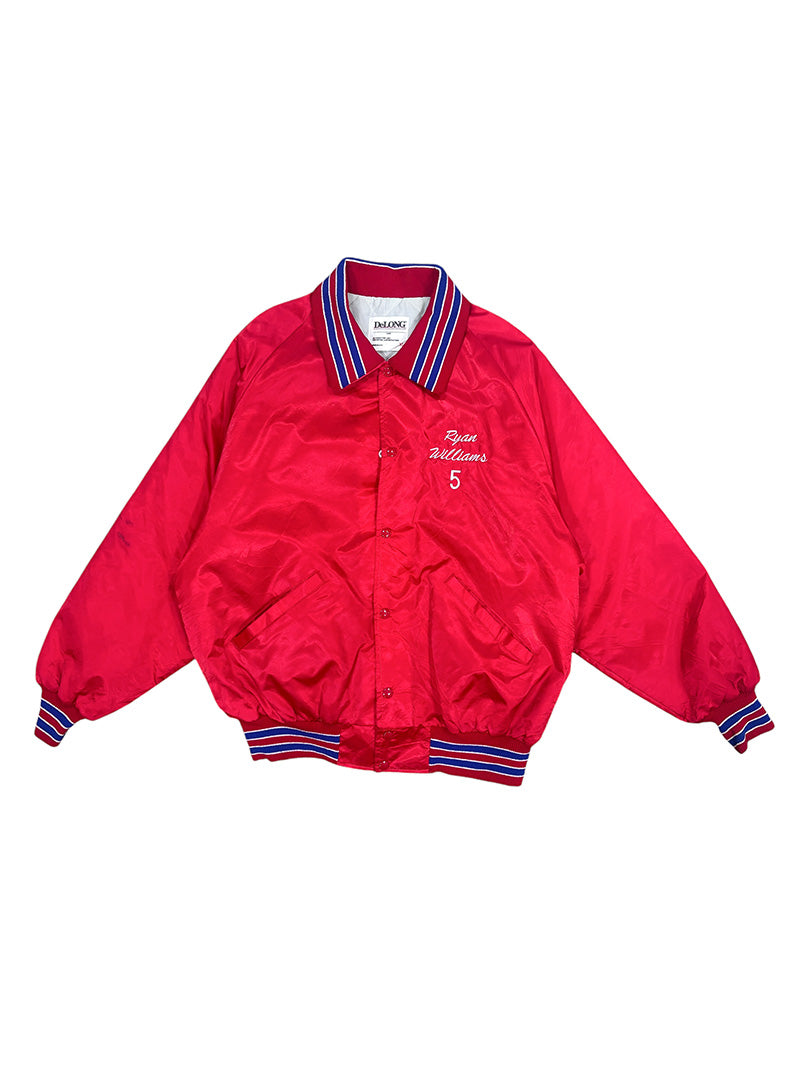 Vintage USA College Jacke Rot XL