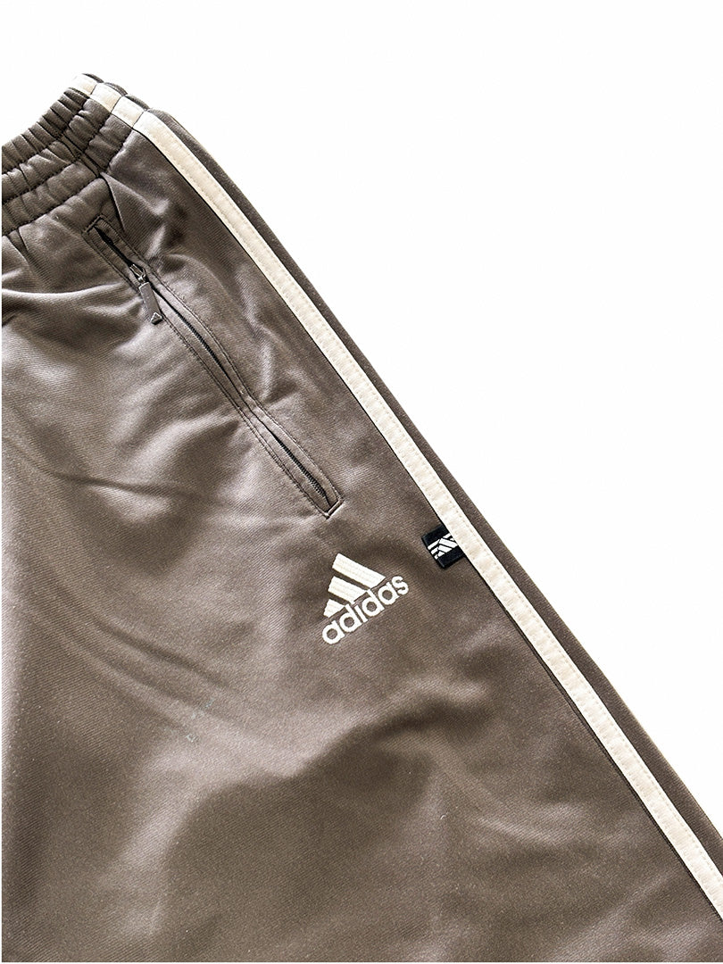 Vintage Adidas Jogging Pants Brown/Gray L