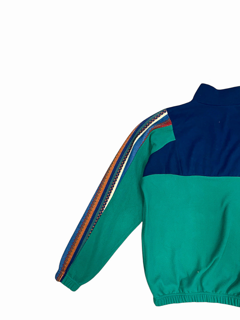 Vintage Fleece Half-Zip Grün L/XL