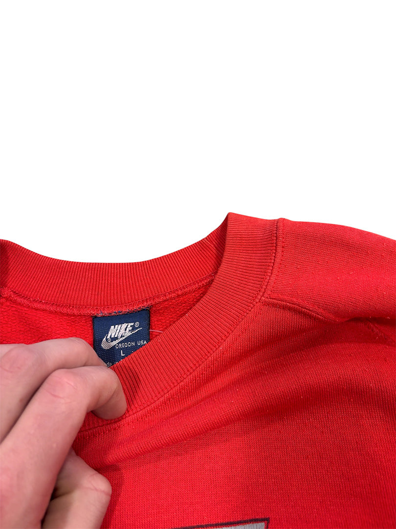 Vintage Nike Sweatshirt Rot L