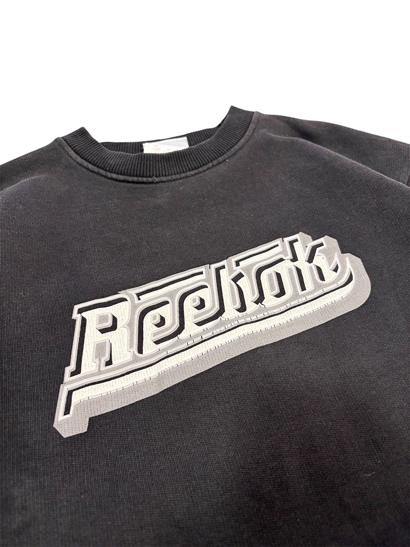 Vintage Reebok Sweatshirt Black L