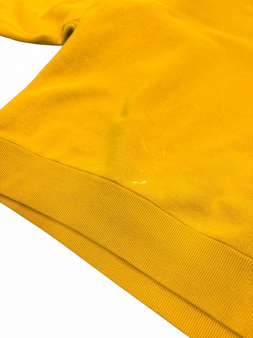 Vintage designer sweatshirt mustard yellow L