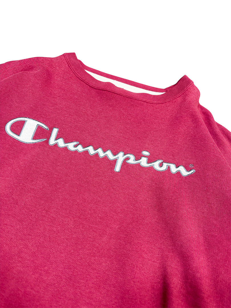 Vintage Champion Sweatshirt Weinrot XXL