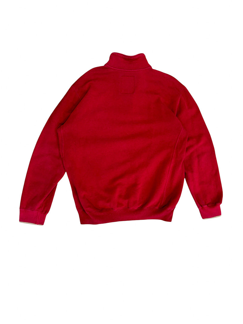 Vintage Champion Halfzip Red XL