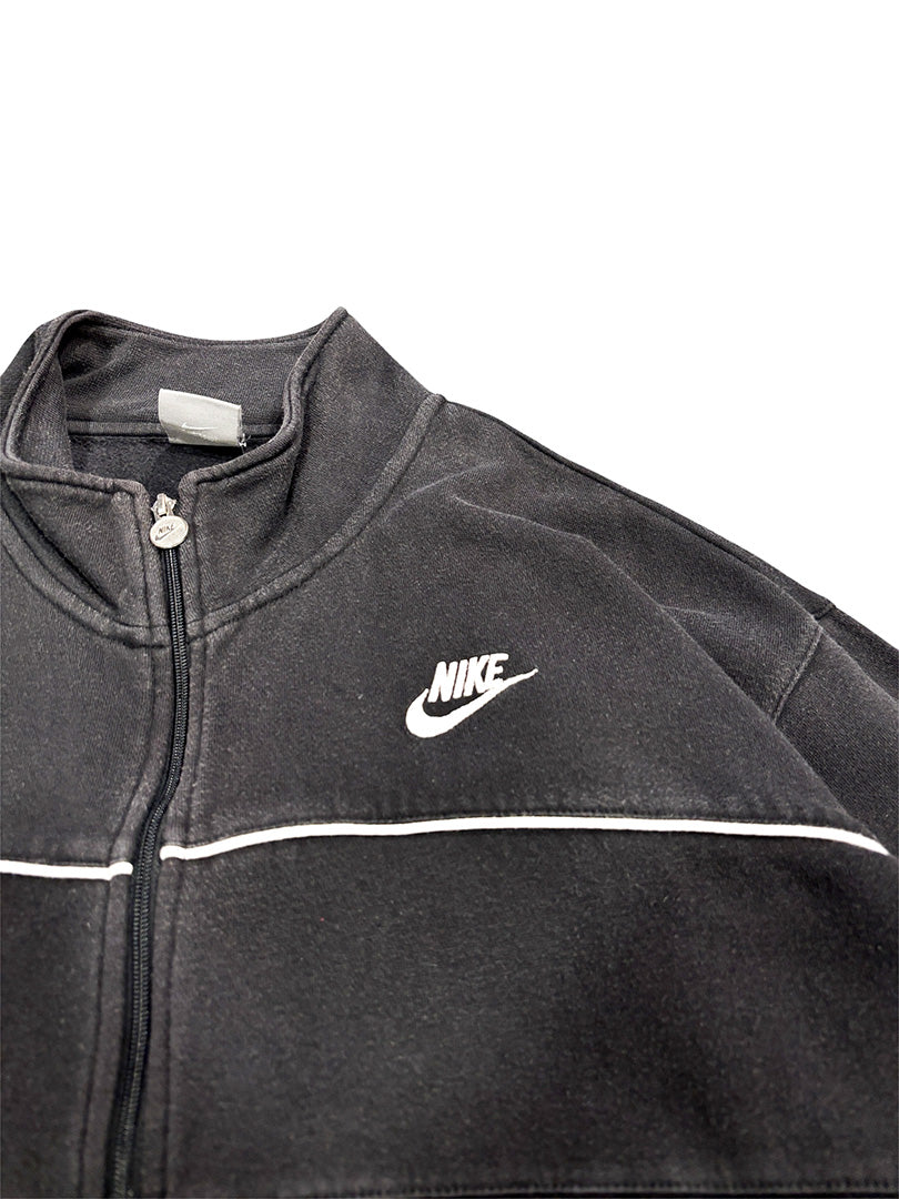 Vintage Nike Sweatjacke Schwarz L