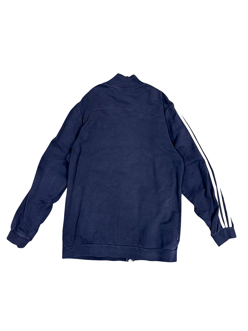 Vintage Adidas Sweatjacke Dunkelblau XL