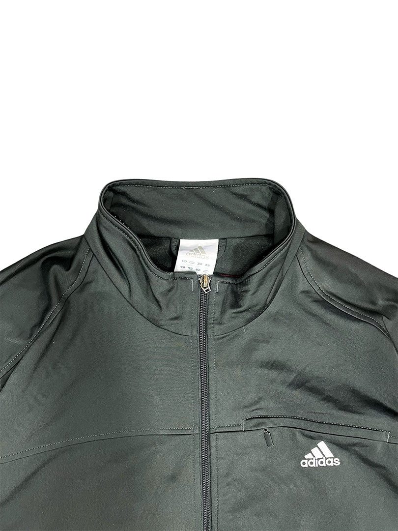 Vintage Adidas Track Jacket Gray XXL