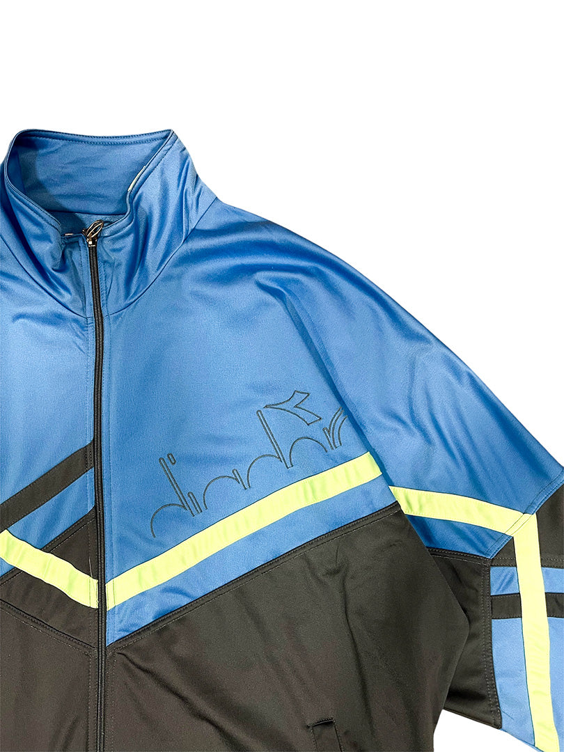 Vintage Trainingsjacke Blau XL