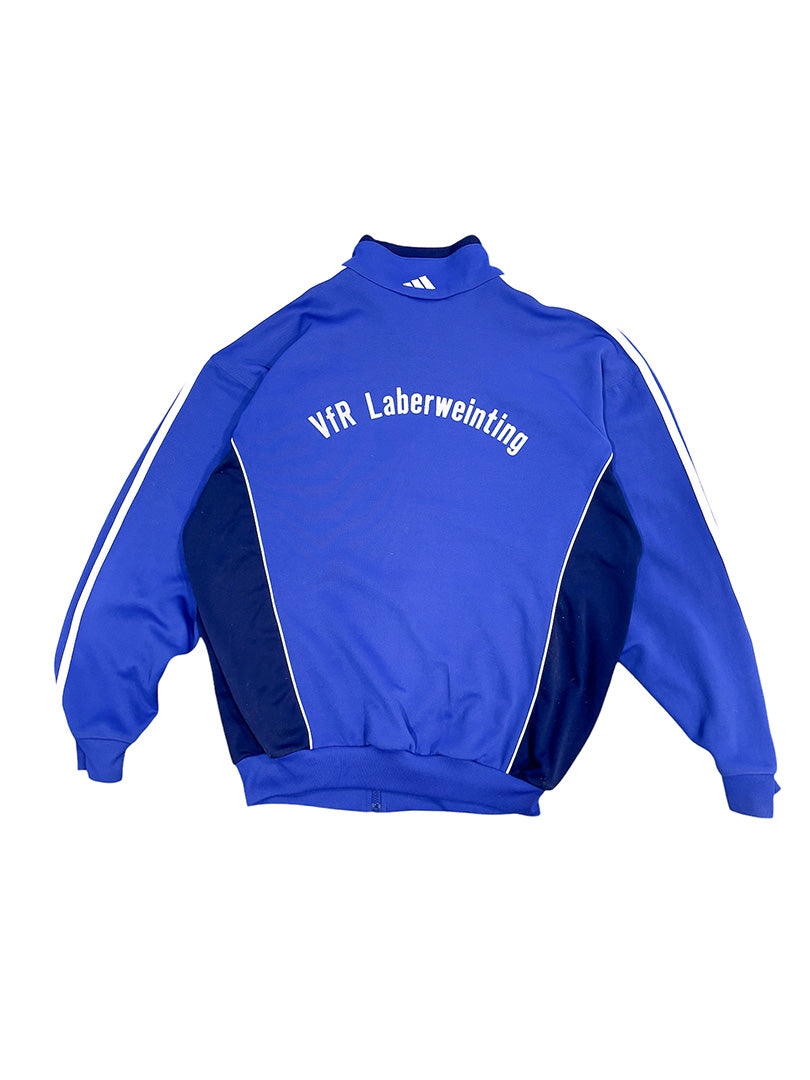 Vintage Adidas Trainingsjacke Blau L-XL