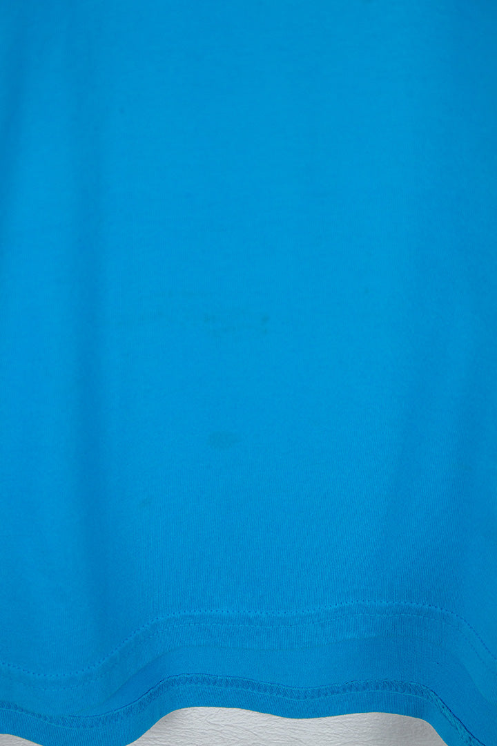Jerzees T-Shirt in Blau L-XL
