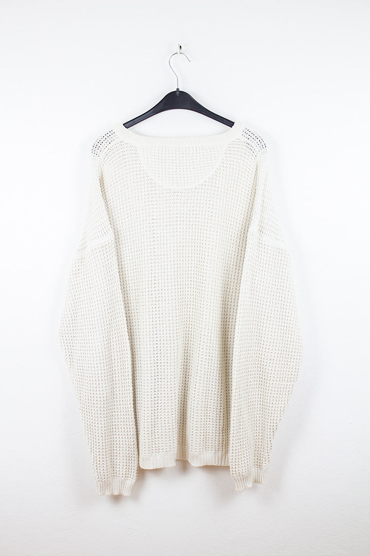 Levi's Strick Sweatshirt in Weiß XL